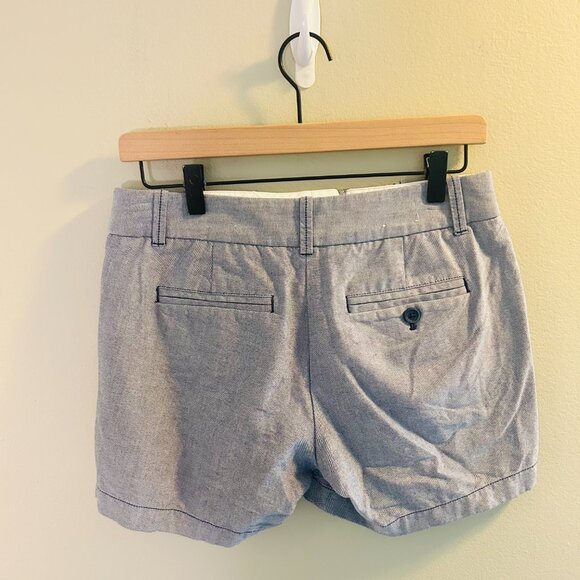 J. Crew Factory Chino Shorts Womens Size 2 Bundle Chambray Blue Navy Short - Picture 4 of 16